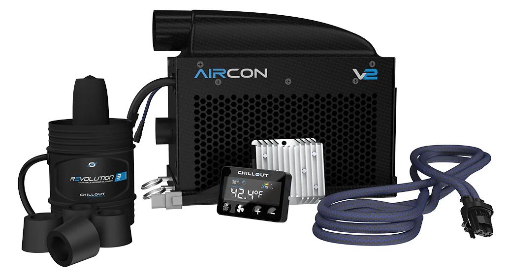 【New Model】CHILLOUT SYSTEM Helmet AIR Con V2（ヘルメットエアコンV2）