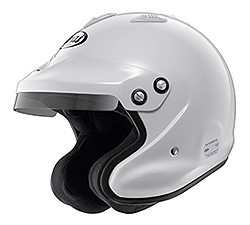 ARAI GPJ3 4輪競技用ヘルメット　ホワイト　XS～XLサイズ